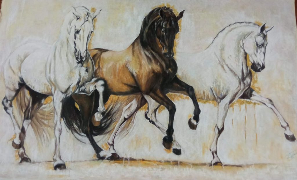 Horses riding freedom / Caballos cabalgando el libertad